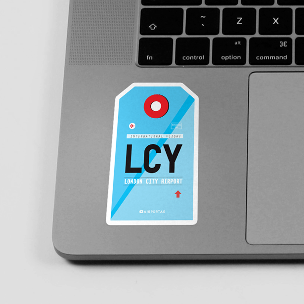 LCY - Sticker - Airportag