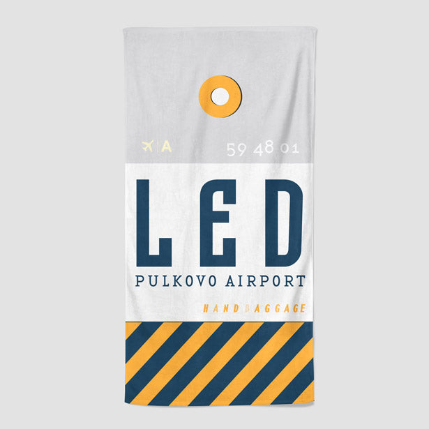 LED - Beach Towel - Airportag