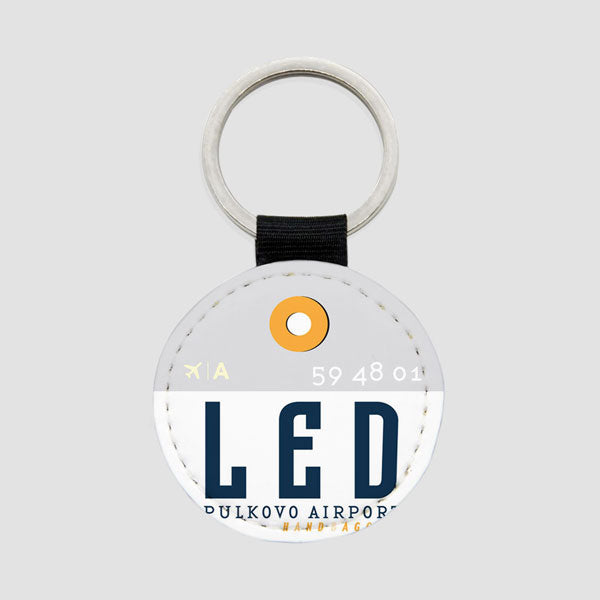 LED - Porte-clés rond