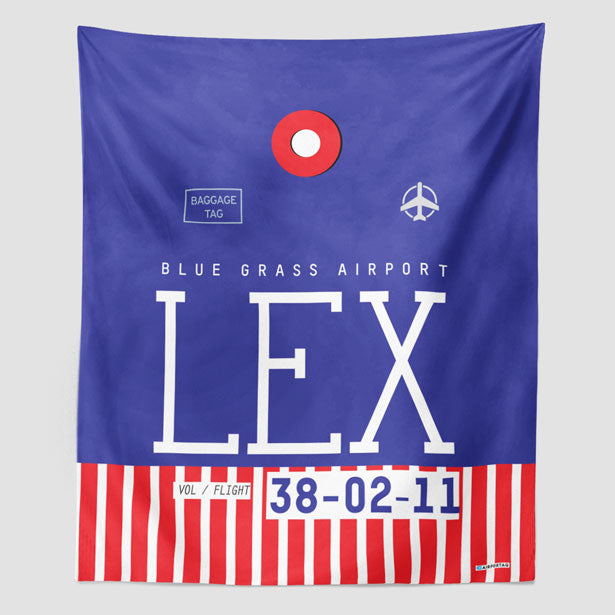 LEX - Wall Tapestry - Airportag
