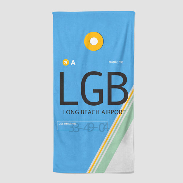 LGB - Beach Towel - Airportag
