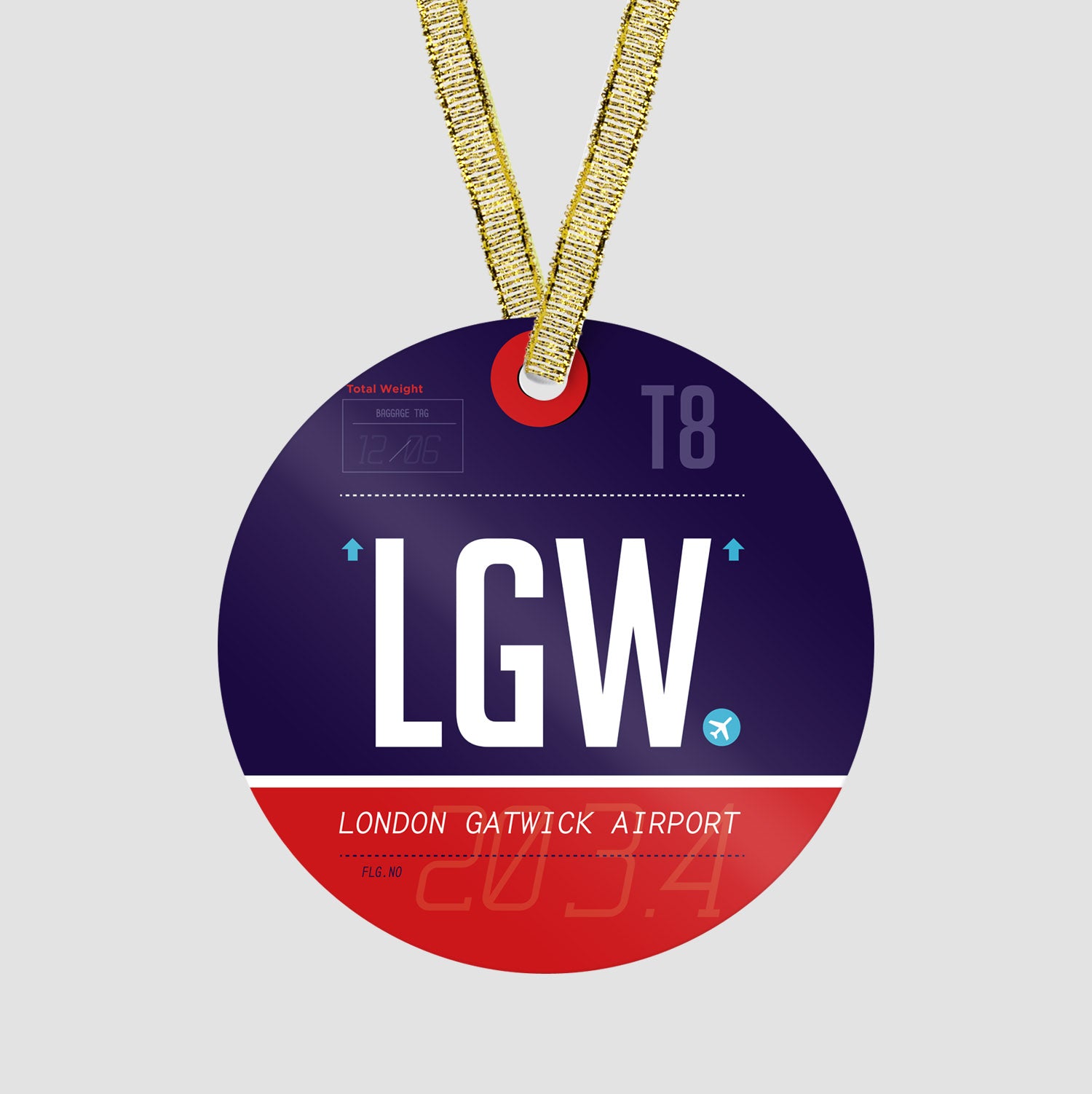 LGW - Ornament - Airportag