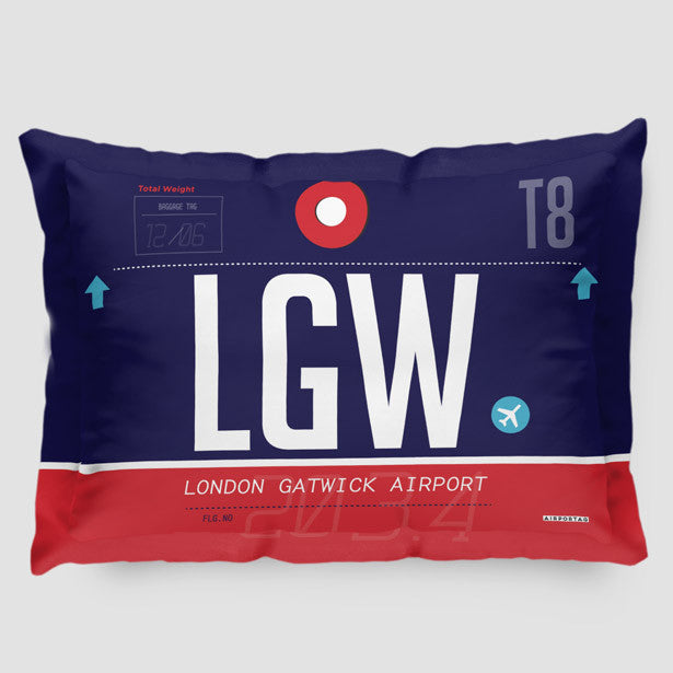LGW - Pillow Sham - Airportag