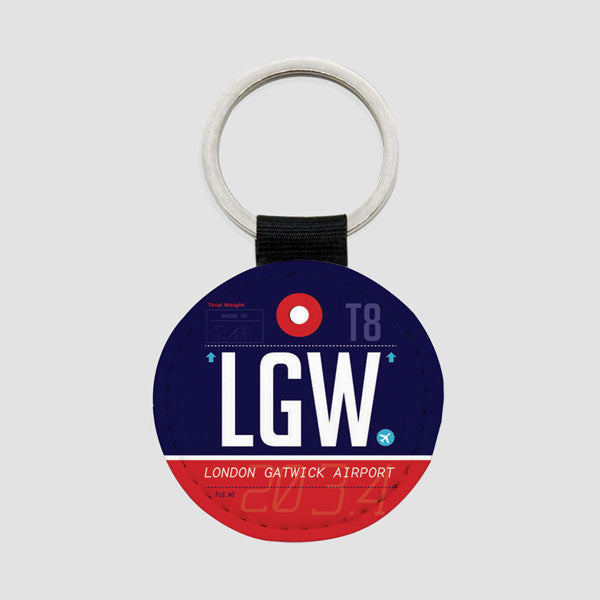 LGW - Round Keychain