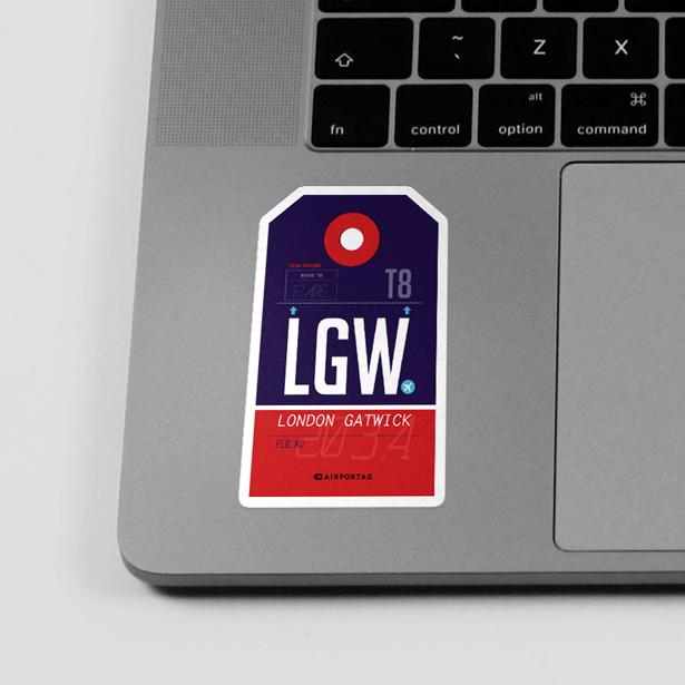 LGW - Sticker - Airportag