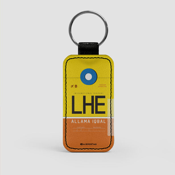 LHE - Leather Keychain - Airportag