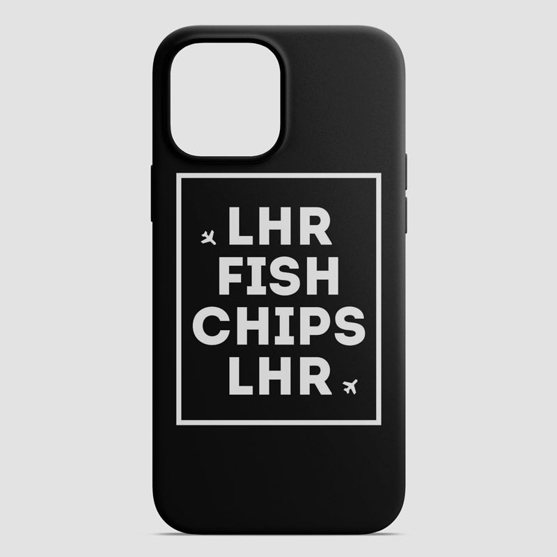 LHR - フィッシュ/チップス - 電話ケース