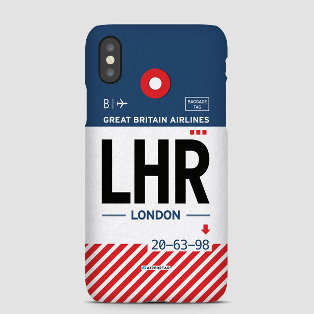 LHR - Phone Case - Airportag