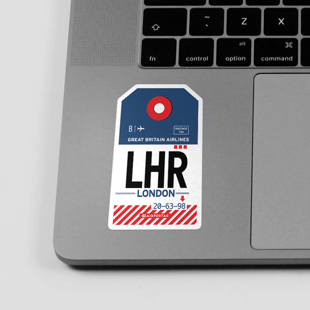 LHR - Sticker - Airportag