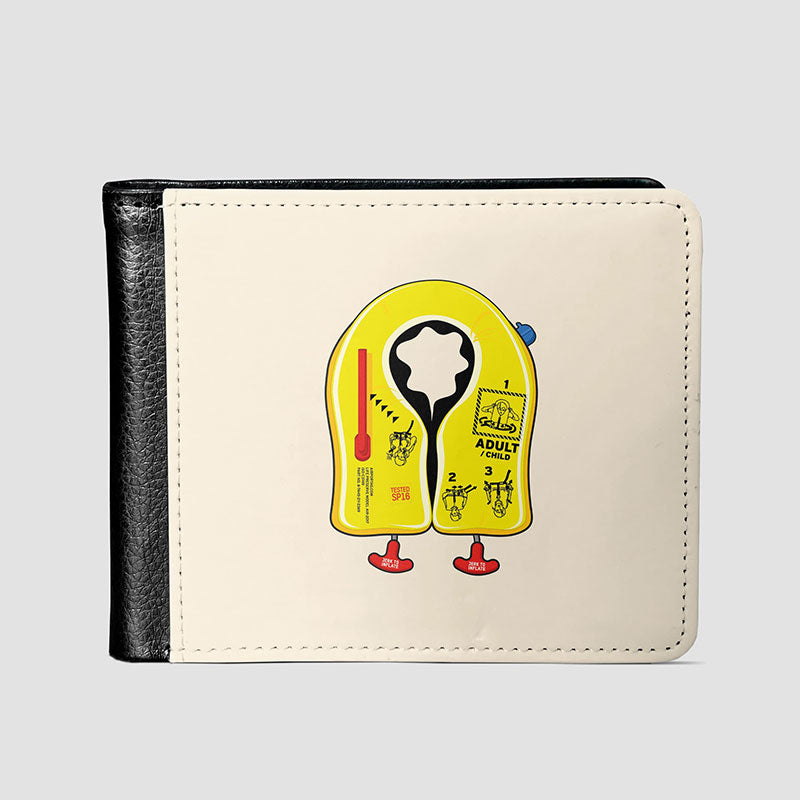 Life Vest Icon - Men's Wallet