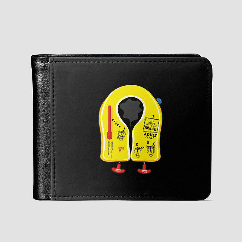 Life Vest Icon - Men's Wallet