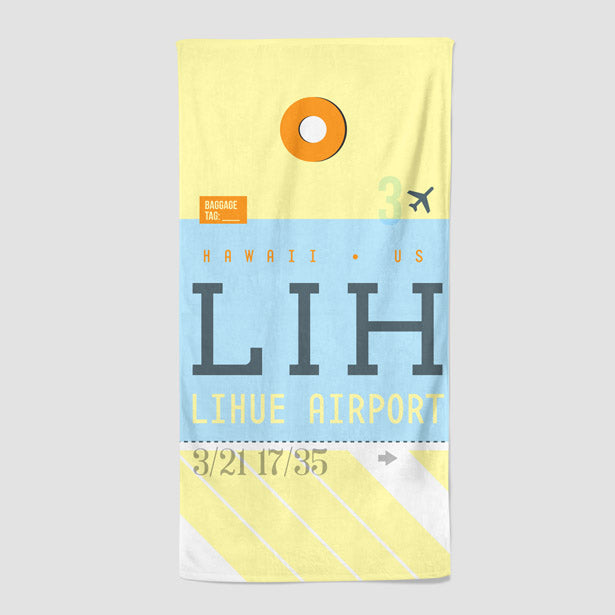 LIH - Beach Towel - Airportag