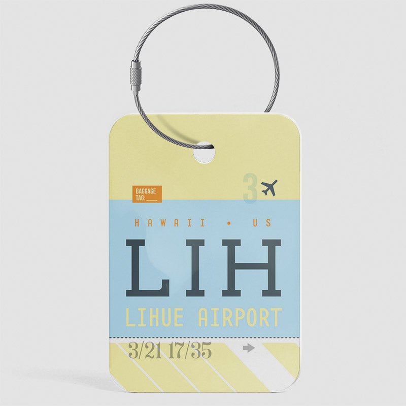LIH - Étiquette de bagage