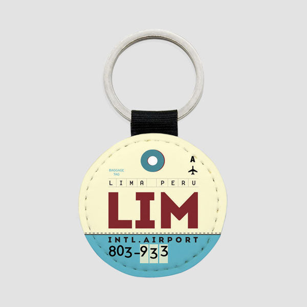 LIM - Round Keychain