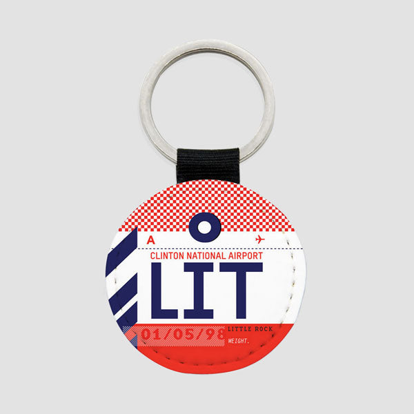 LIT - Round Keychain