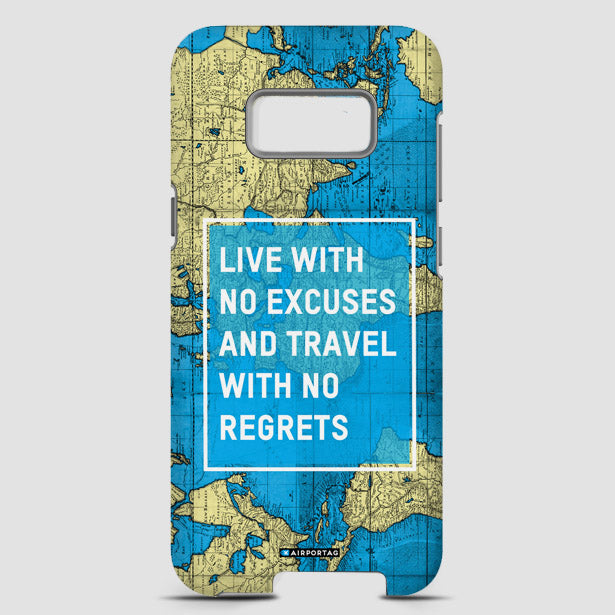 Live With No Excuses - Phone Case - Airportag