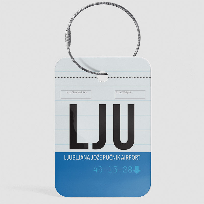LJU - Étiquette de bagage