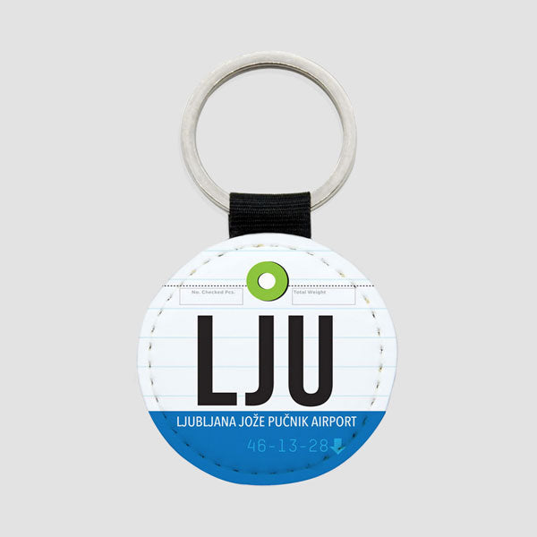 LJU - Round Keychain