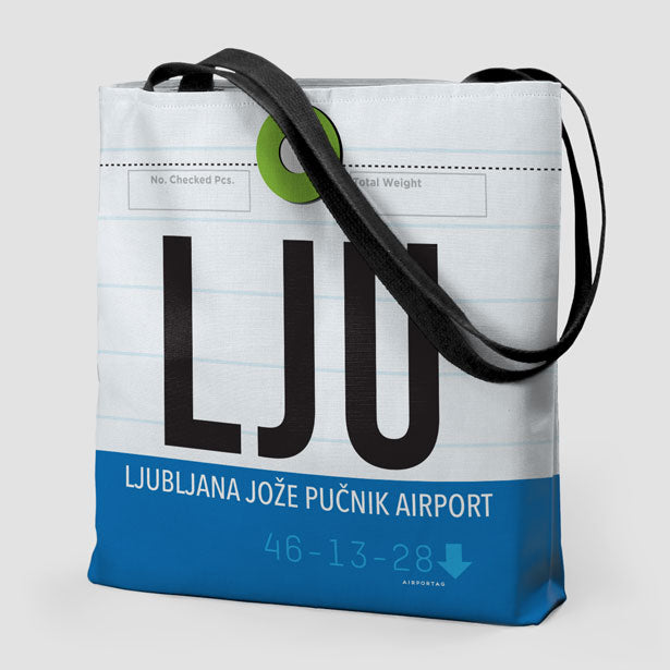 LJU - Tote Bag - Airportag