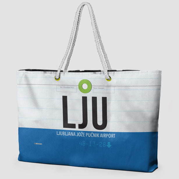 LJU - Weekender Bag - Airportag