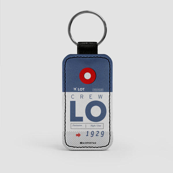 LO - Leather Keychain