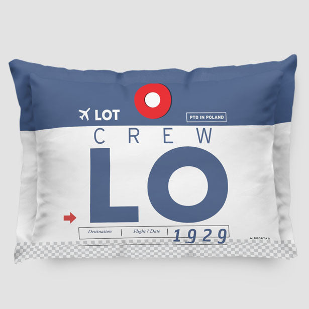 LO - Pillow Sham - Airportag