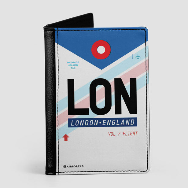 LON - Passport Cover - Airportag