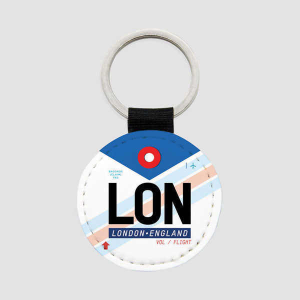 LON - Round Keychain