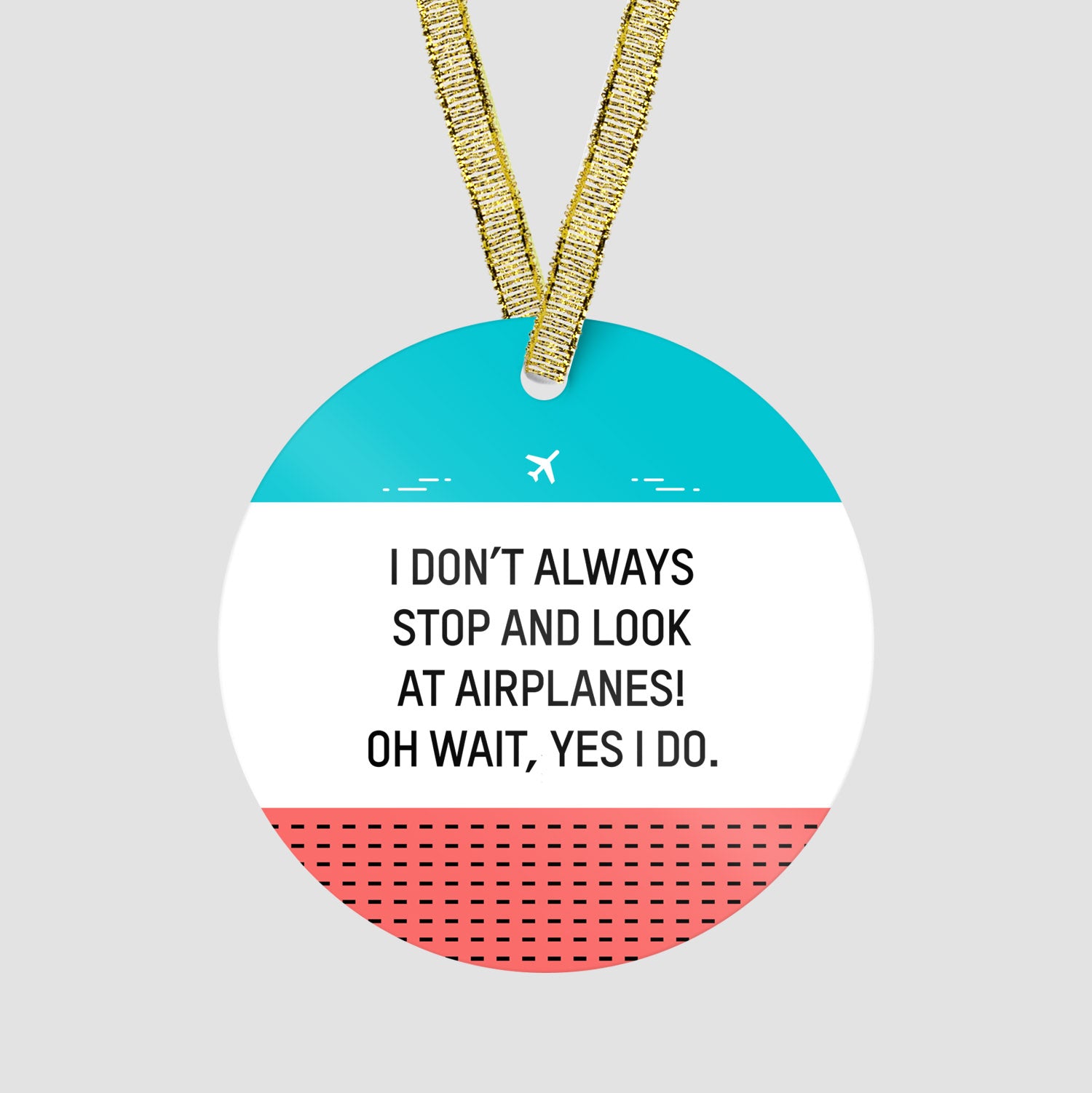 Look at Airplanes - Ornament - Airportag