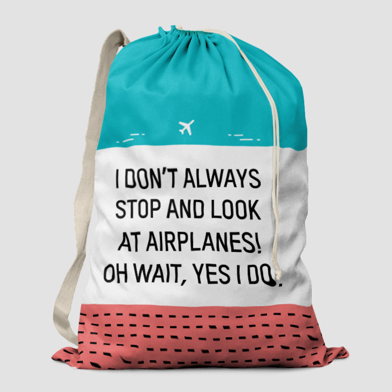 Look at Airplanes - Laundry Bag - Airportag