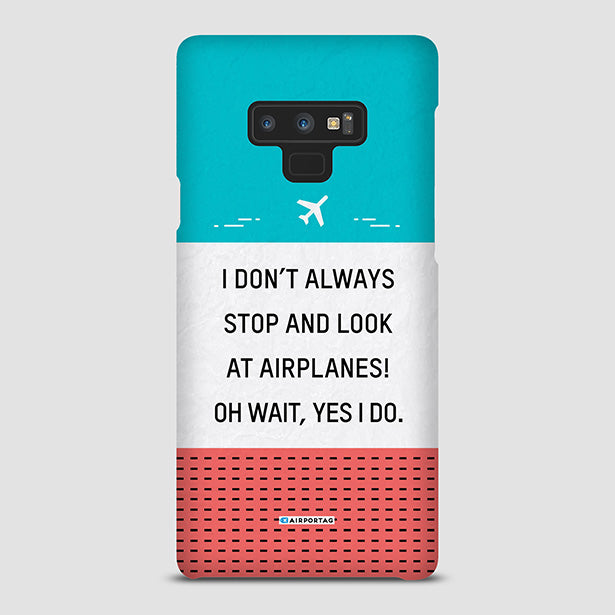 Look at Airplanes - Phone Case airportag.myshopify.com