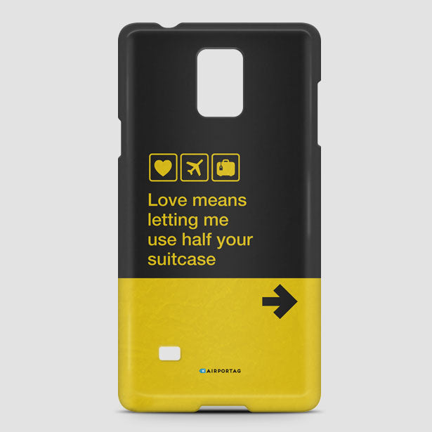Love means ... - Phone Case - Airportag