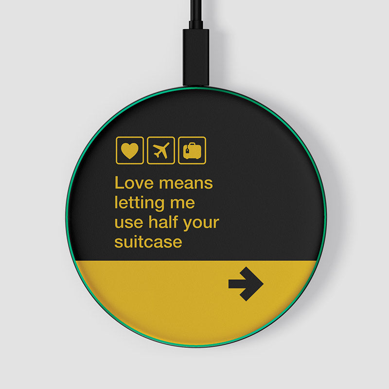Love means ... - Wireless Charger