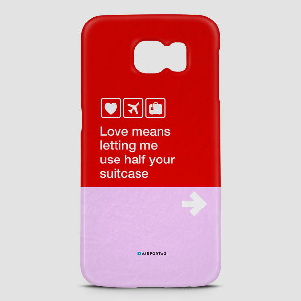 Love means ... - Phone Case - Airportag