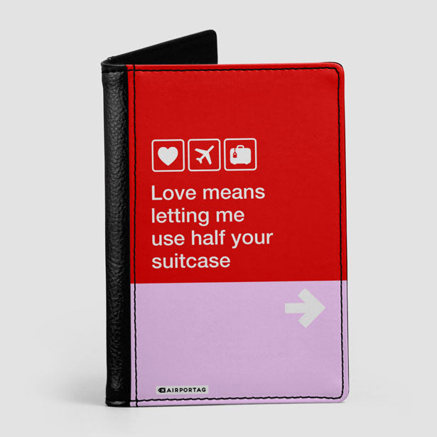 Love means ... - Passport Cover - Airportag