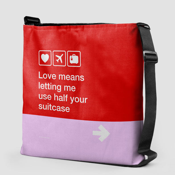Love means ... - Tote Bag - Airportag
