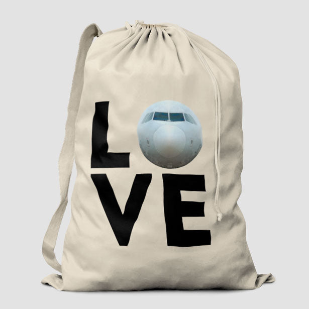 Love Plane - Laundry Bag - Airportag
