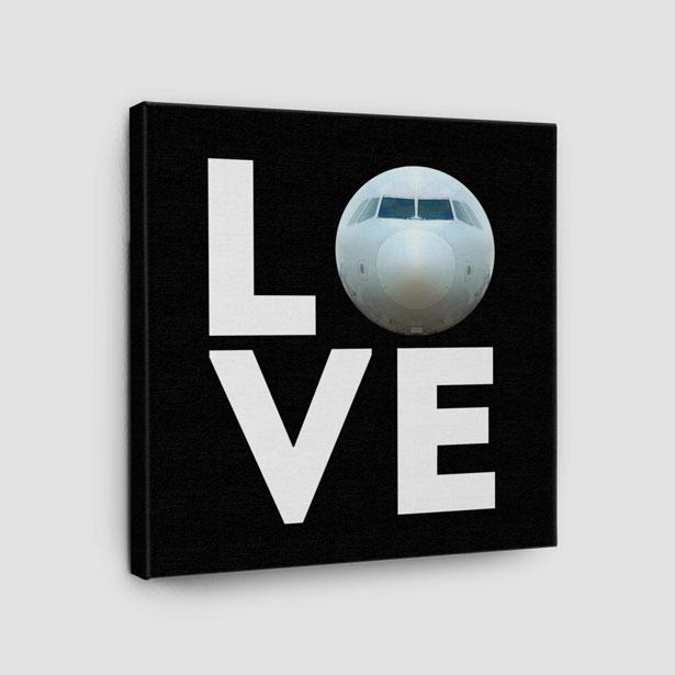 Love Plane - Canvas - Airportag