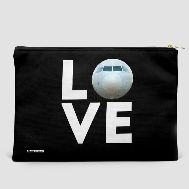 Love Plane - Pouch Bag - Airportag