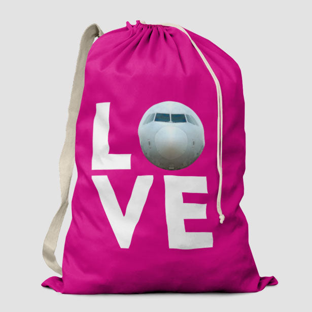 Love Plane - Laundry Bag - Airportag