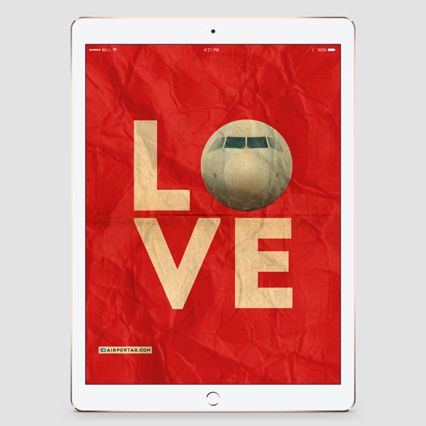 Love Plane - Mobile wallpaper - Airportag
