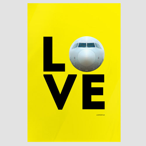 Love Plane - Poster - Airportag