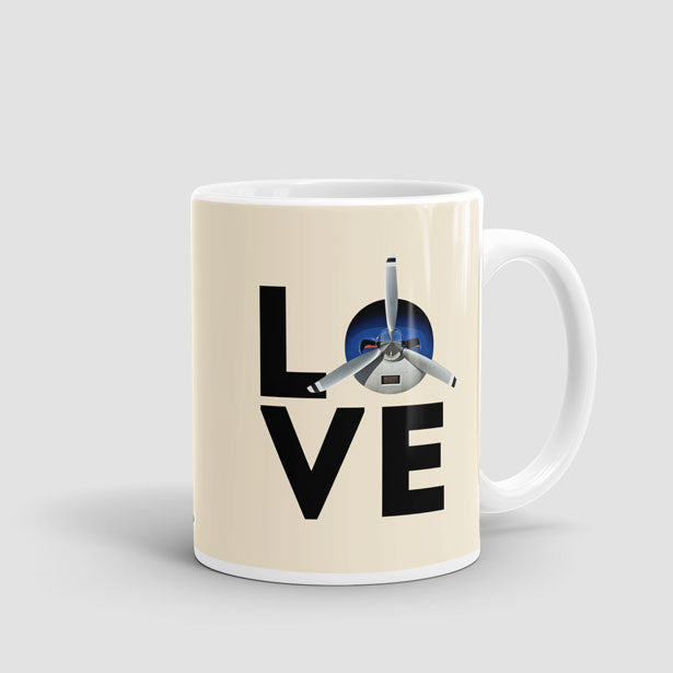 Love Propeller - Mug - Airportag