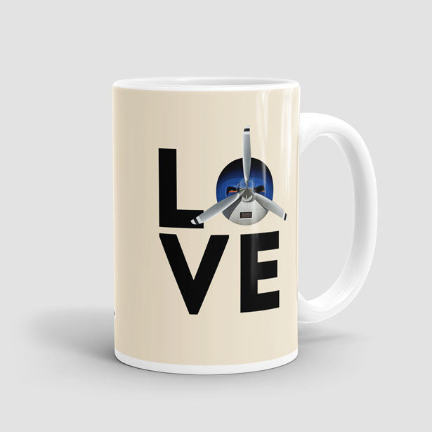 Love Propeller - Mug - Airportag