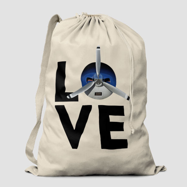 Love Propeller - Laundry Bag - Airportag