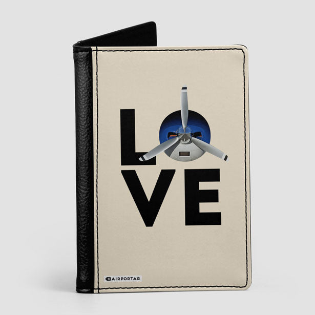 Love Propeller - Passport Cover - Airportag