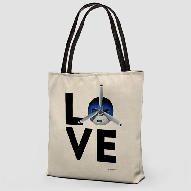 Love Propeller - Tote Bag - Airportag