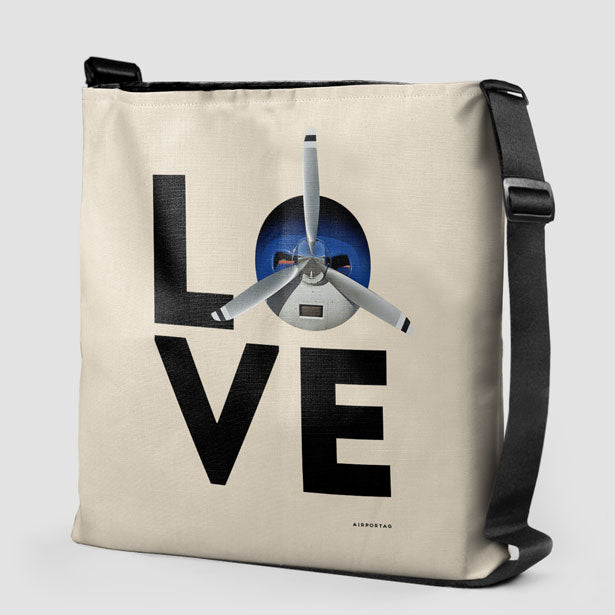 Love Propeller - Tote Bag - Airportag