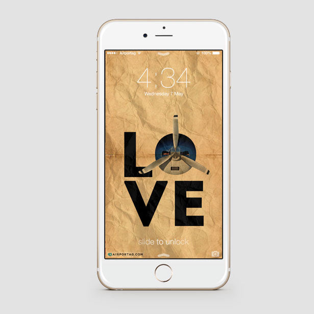 Love Propeller - Mobile wallpaper - Airportag