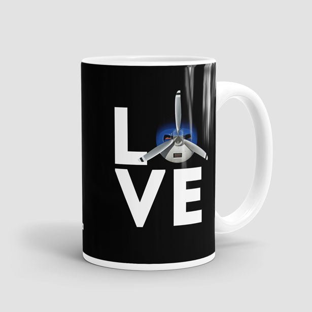 Love Propeller - Mug - Airportag